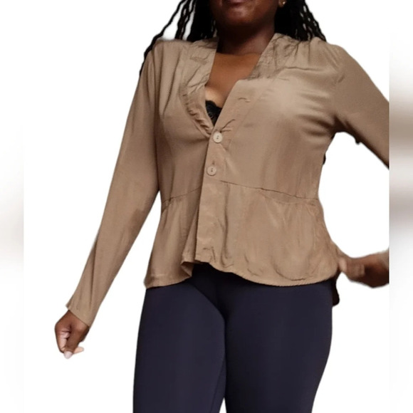 Flax Long Sleeve Top Size S - Picture 9 of 14